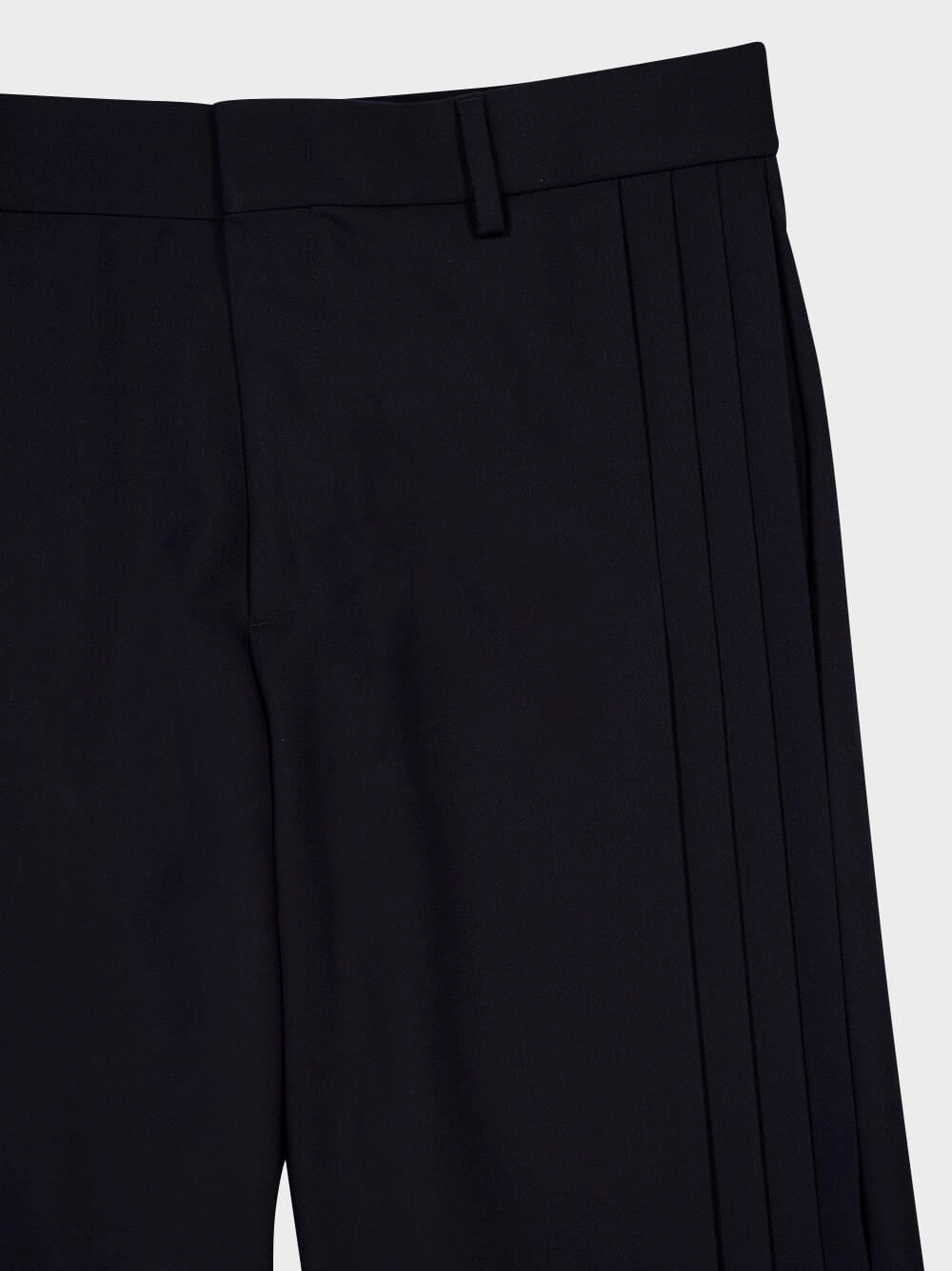 Midnight Blue Wool Trousers