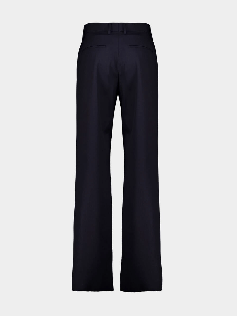 Midnight Blue Wool Trousers