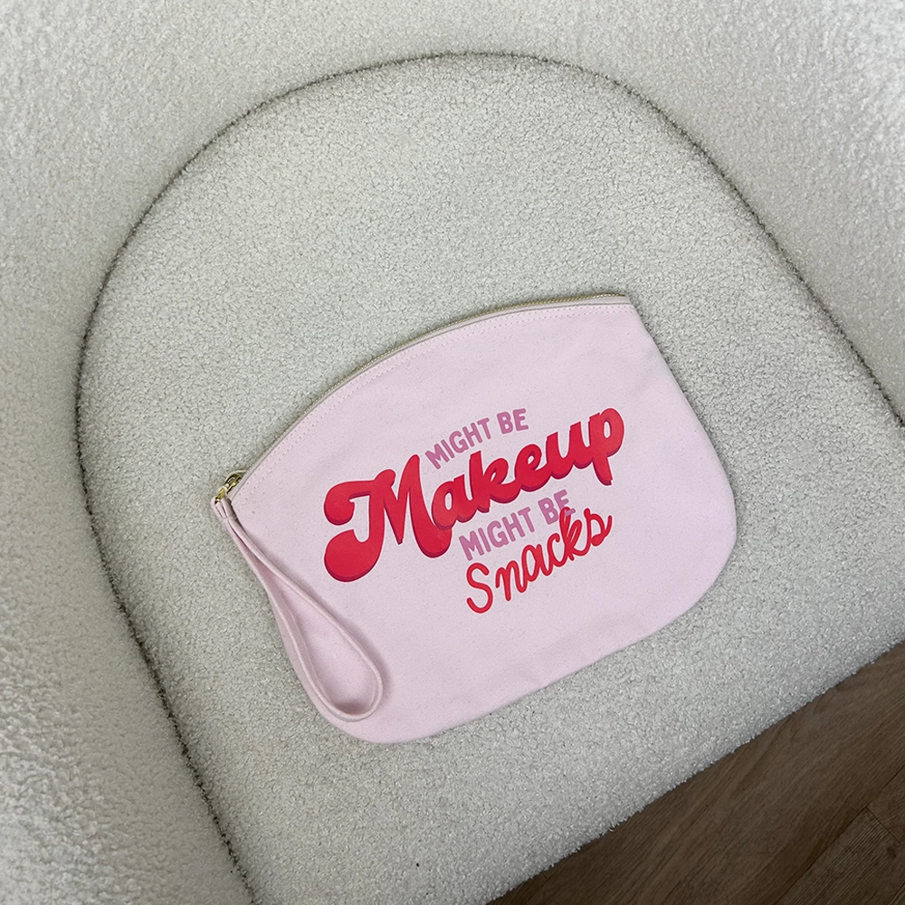 Might Be Makeup, Might Be Snacks Accessory Pouch