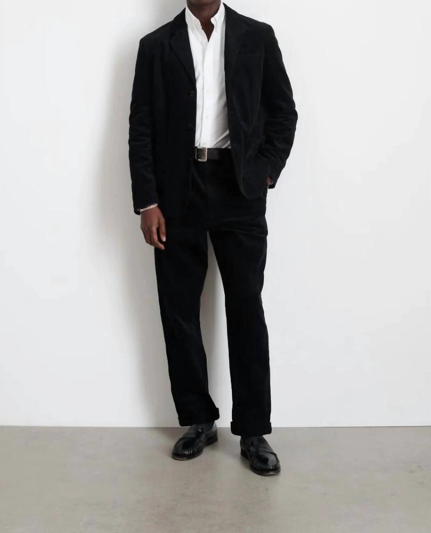 Mill Blazer In Corduroy In Chocolate