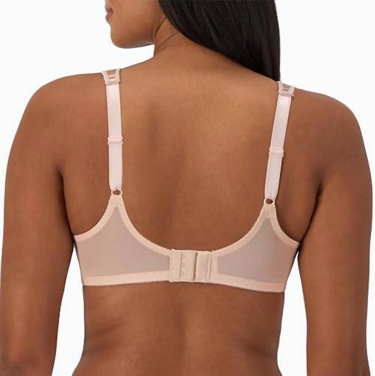 Minimizer Satin Tracings Comfort Strap Underwire Bra In Rosewood