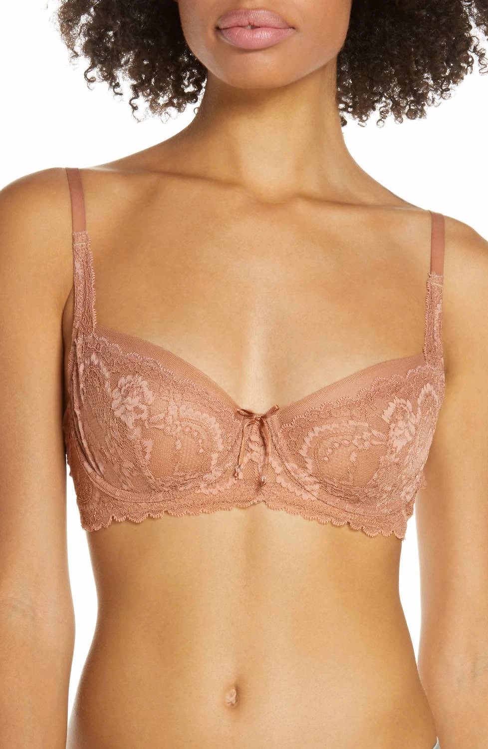 Minx Underwire Balconette Bra In Gleam