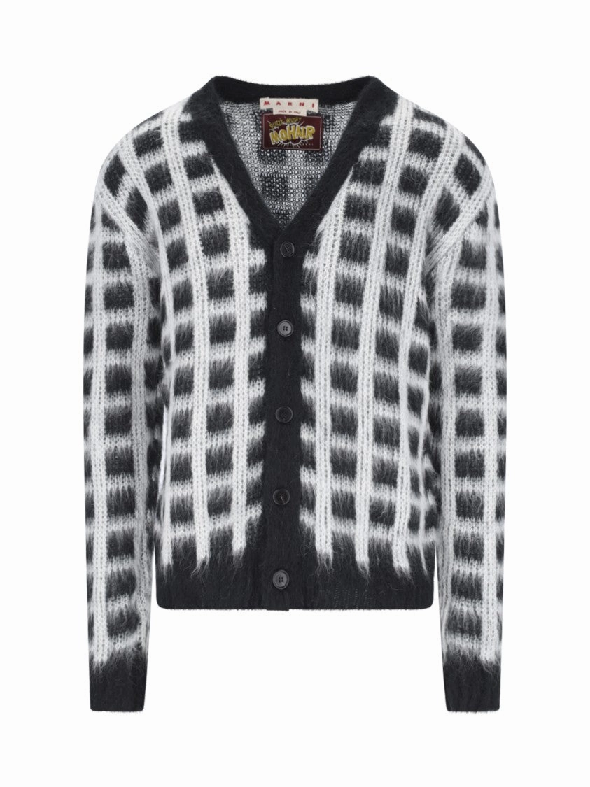 Mohair Cardigan ?C Black designer sweaters outlet