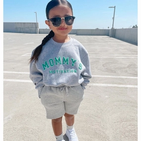 Mommy's Motivation Sweater & Short Set Holiday Collection - holiday outfits clearance