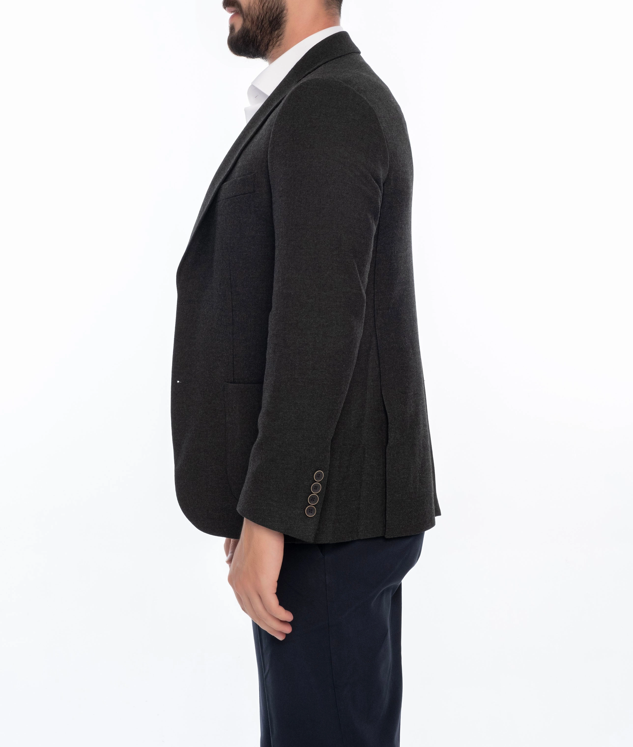 MORRIS REGULAR FIT SOLID SPORT COAT