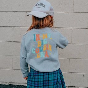 My Big Cousin Era Sweatshirt Holiday Collection - holiday outfits clearance
