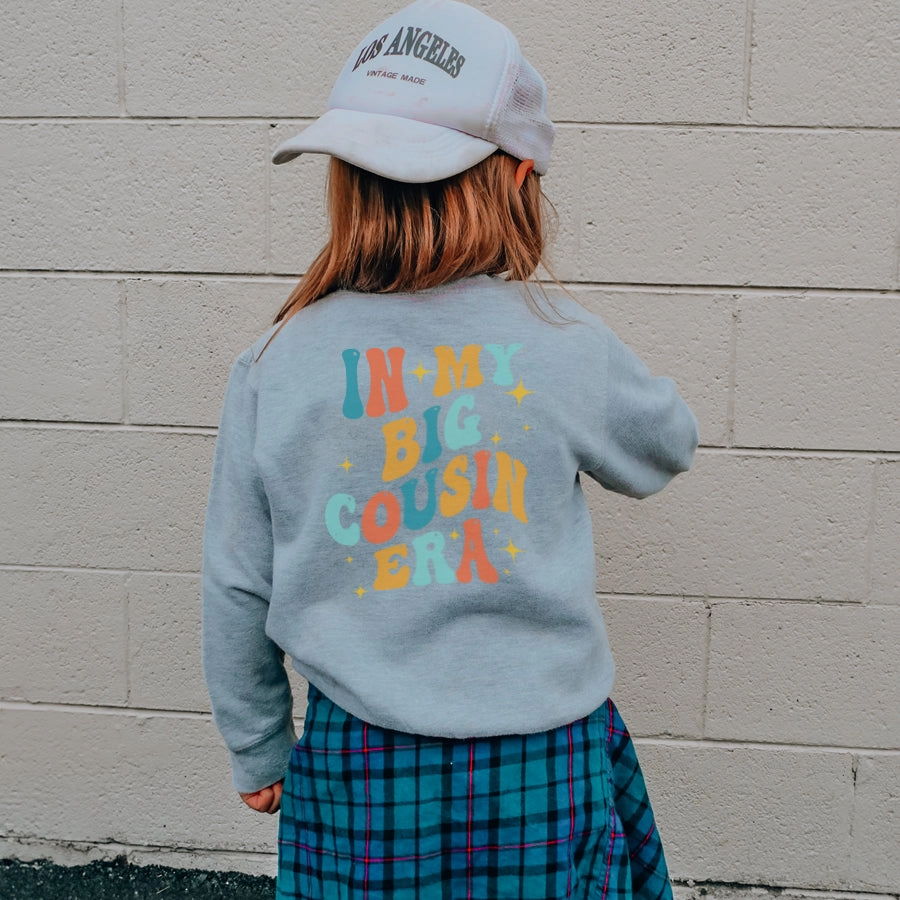 My Big Cousin Era Sweatshirt Holiday Collection - holiday outfits clearance