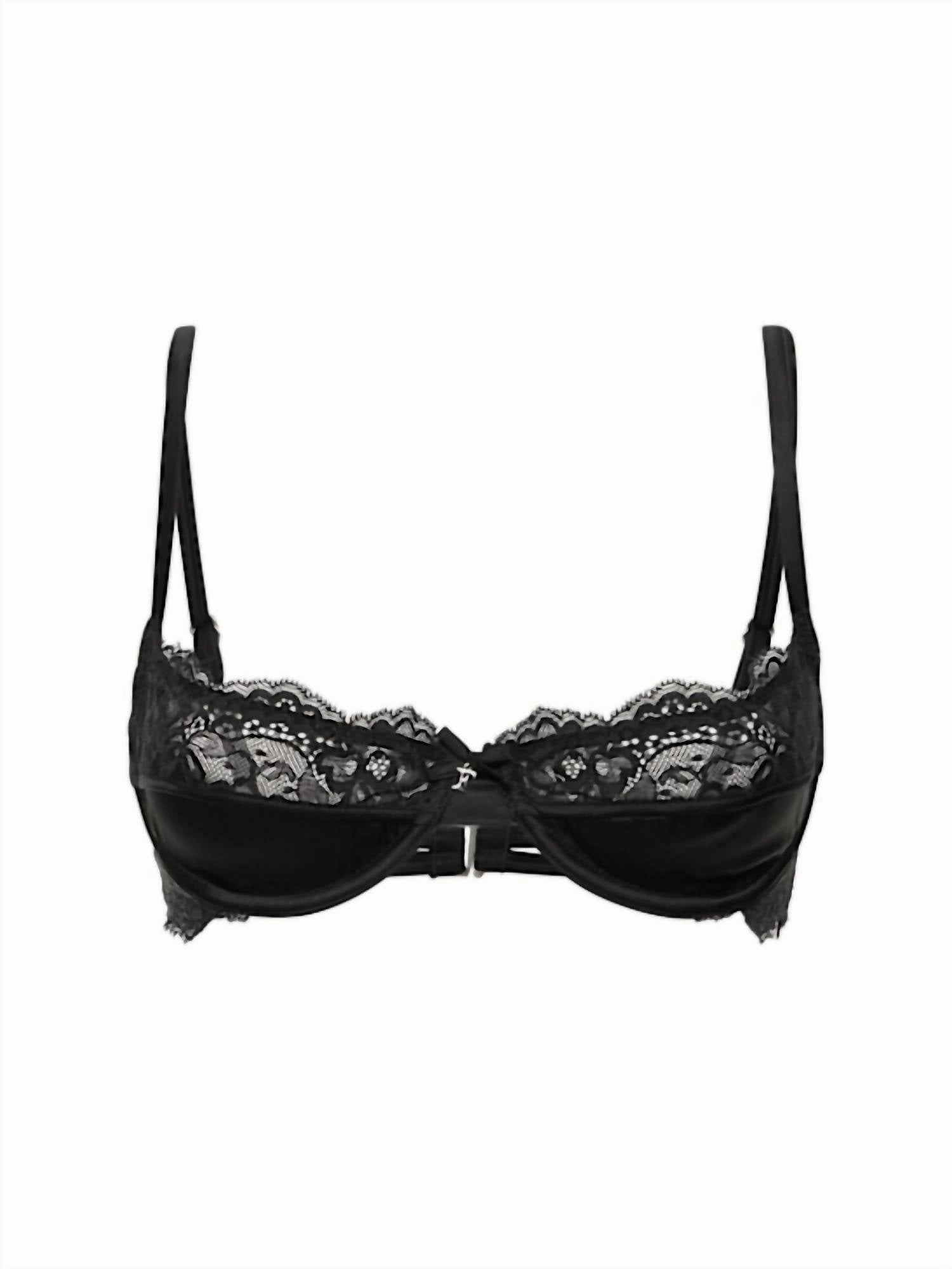 Naomi Cutout Bra In Black