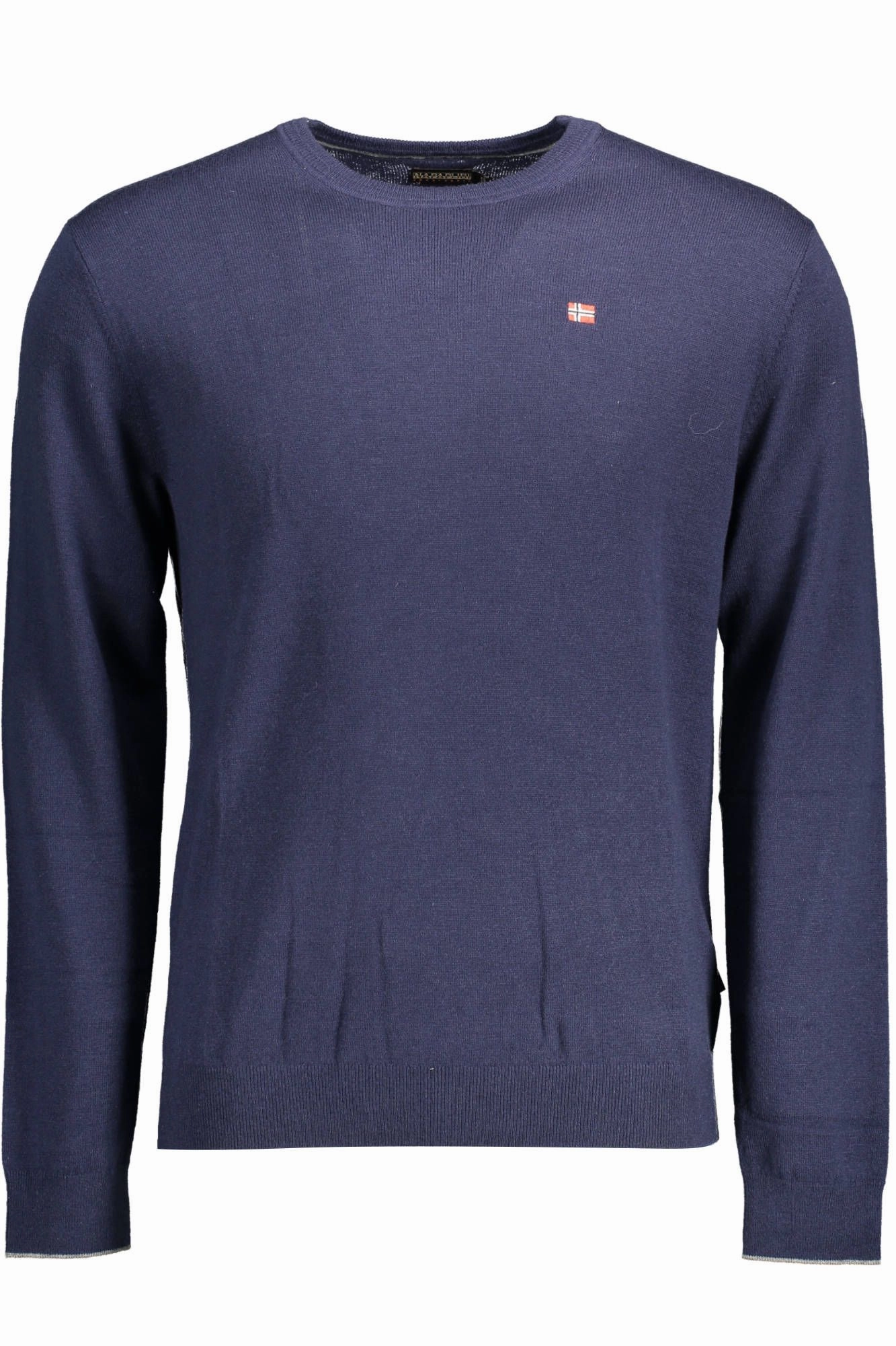 Napapijri Elegant Woolen  Sweater with Men's Embroidery knit sweaters cheap