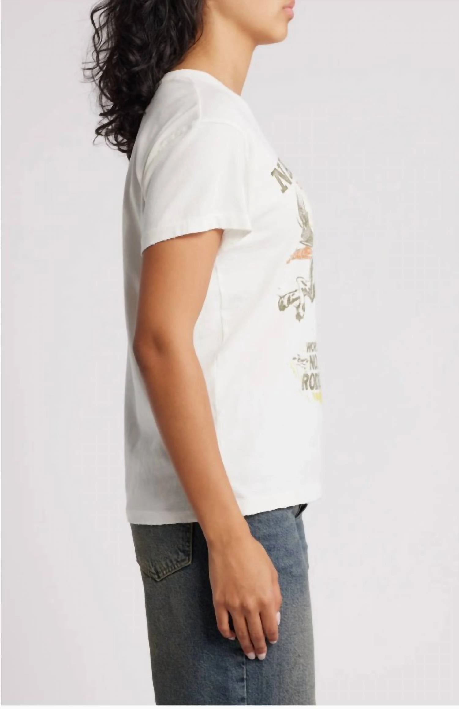 Nashville Days Tour Tee In Vintage White