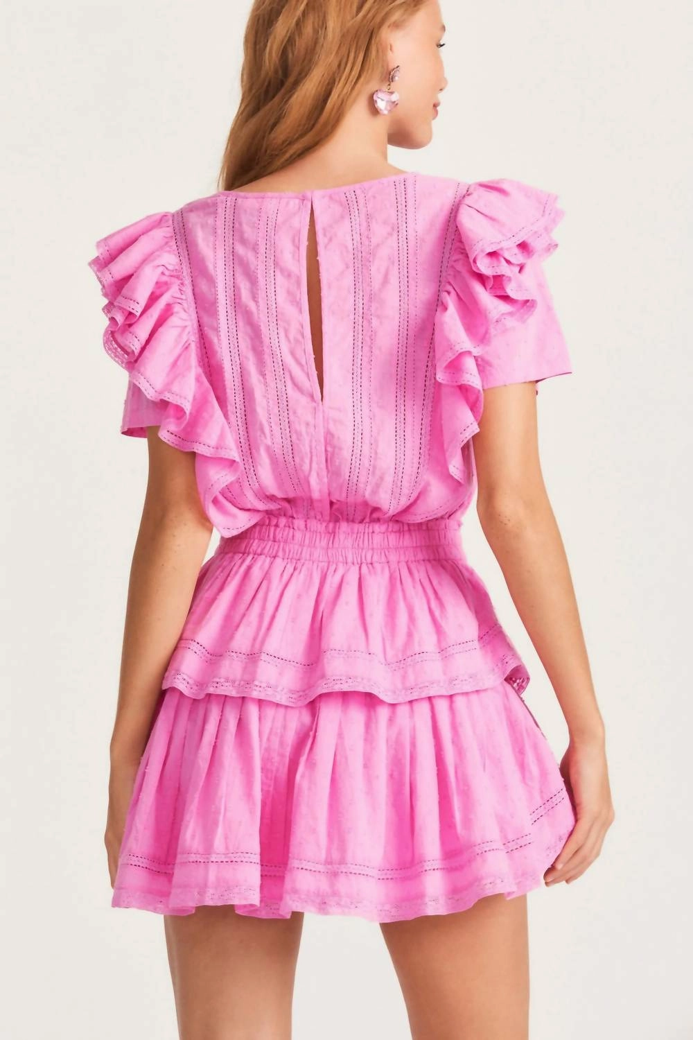 Natasha Dress in Rose Bloom