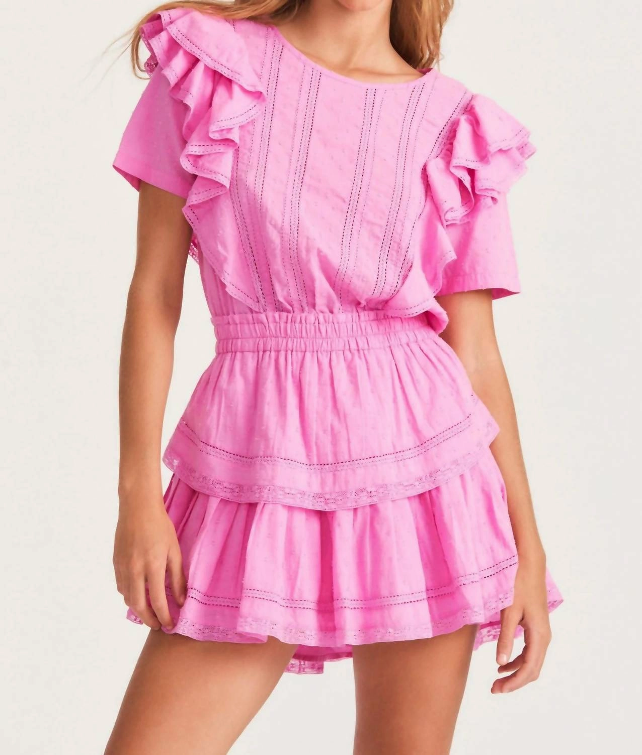 Natasha Dress in Rose Bloom