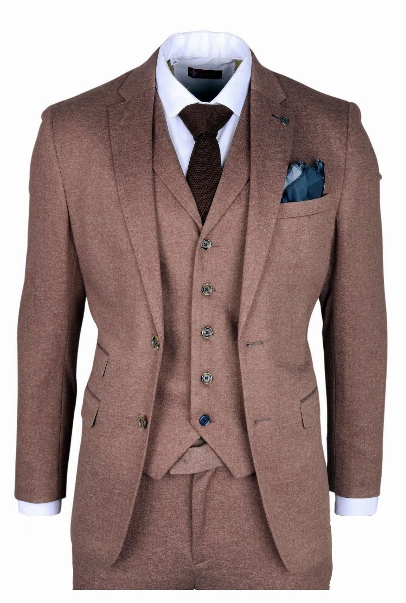 Nathan 3 Piece Slim Fit Suit