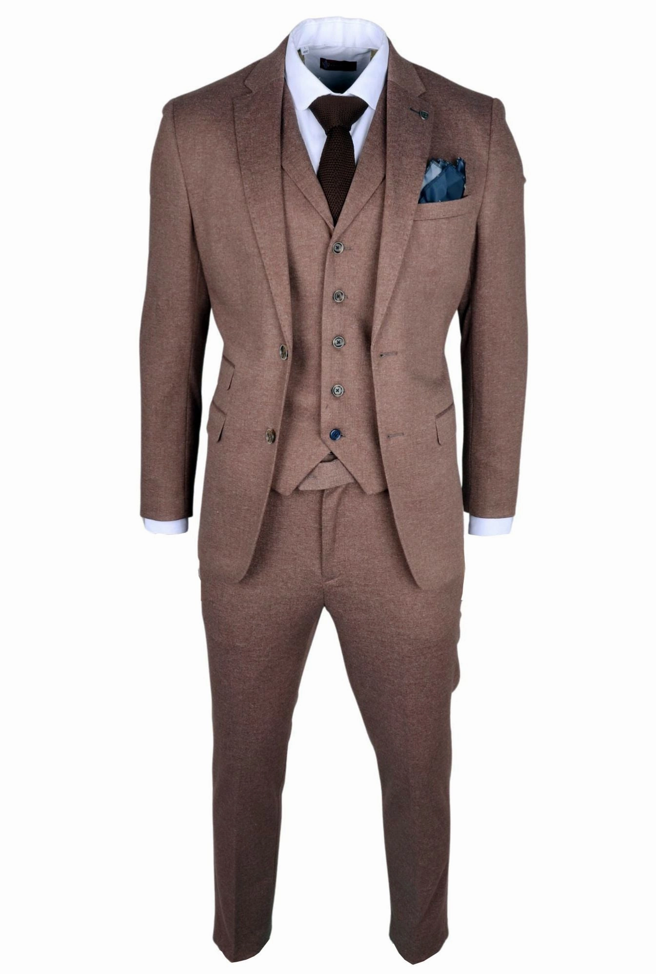 Nathan 3 Piece Slim Fit Suit