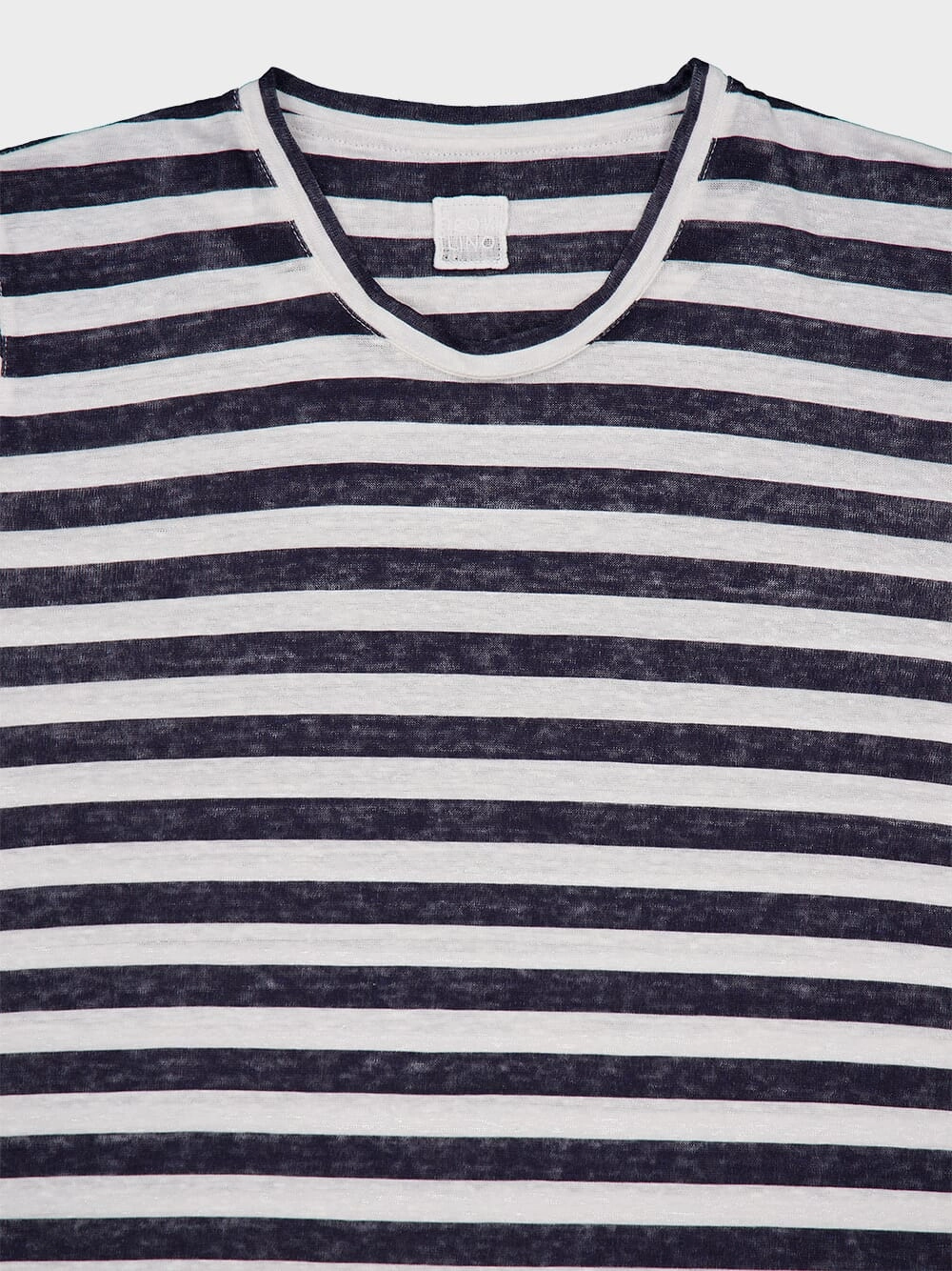 Nautical Stripe Linen T-Shirt