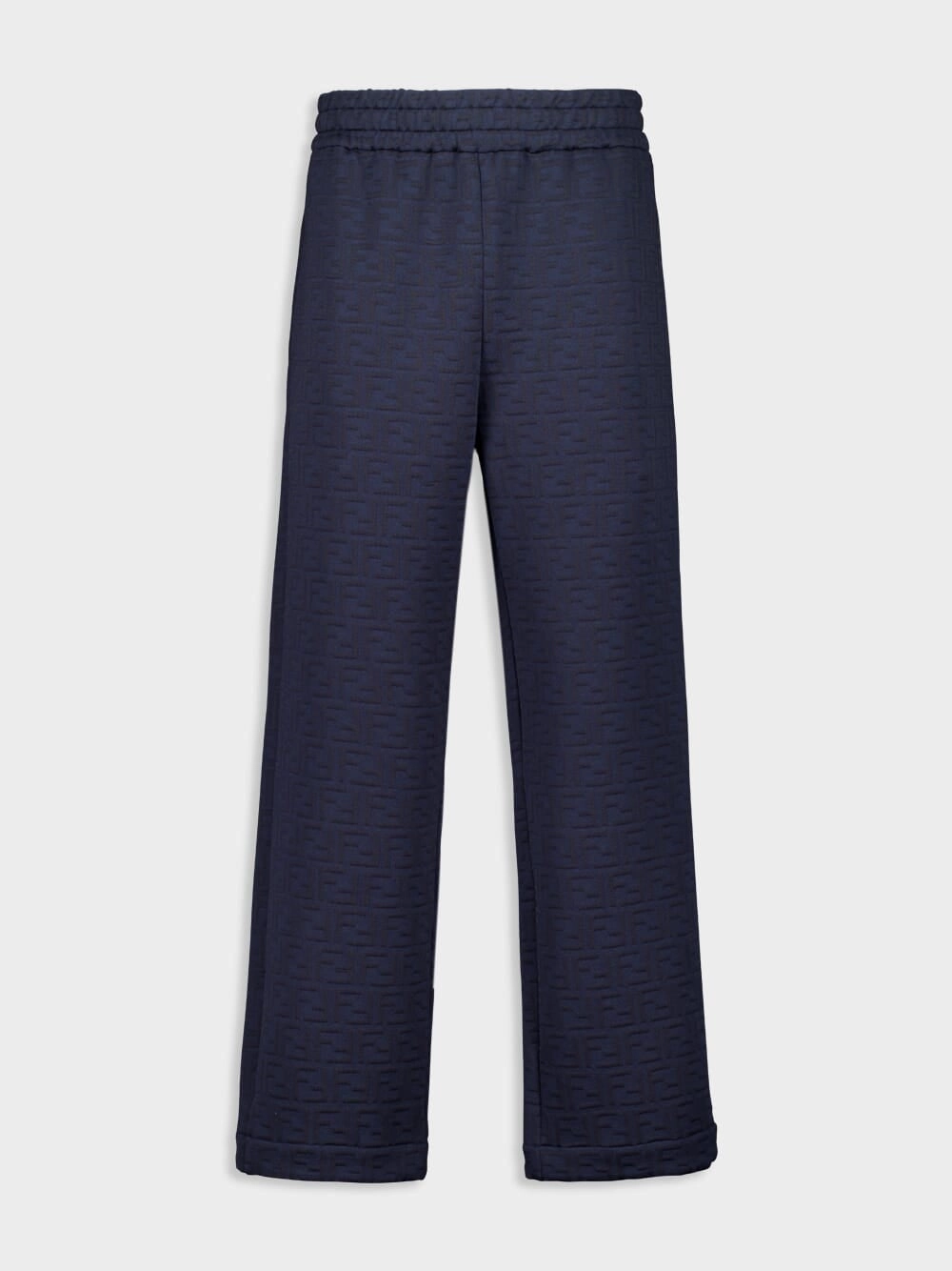 Navy Blue Casual Fit FF Allover Cotton Trousers Bottoms Mens - cheap mens shorts online