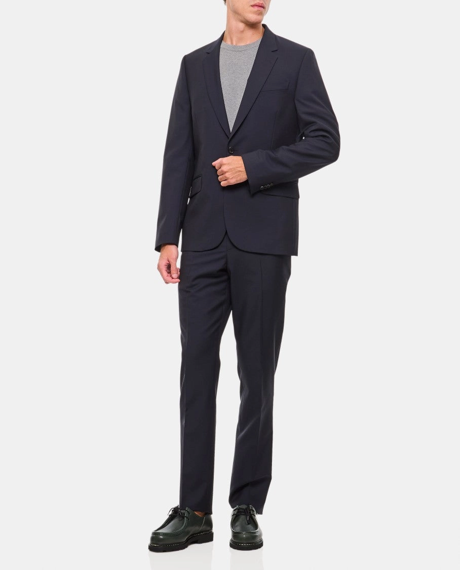 Navy Blue Tailored Two-Peice Suit