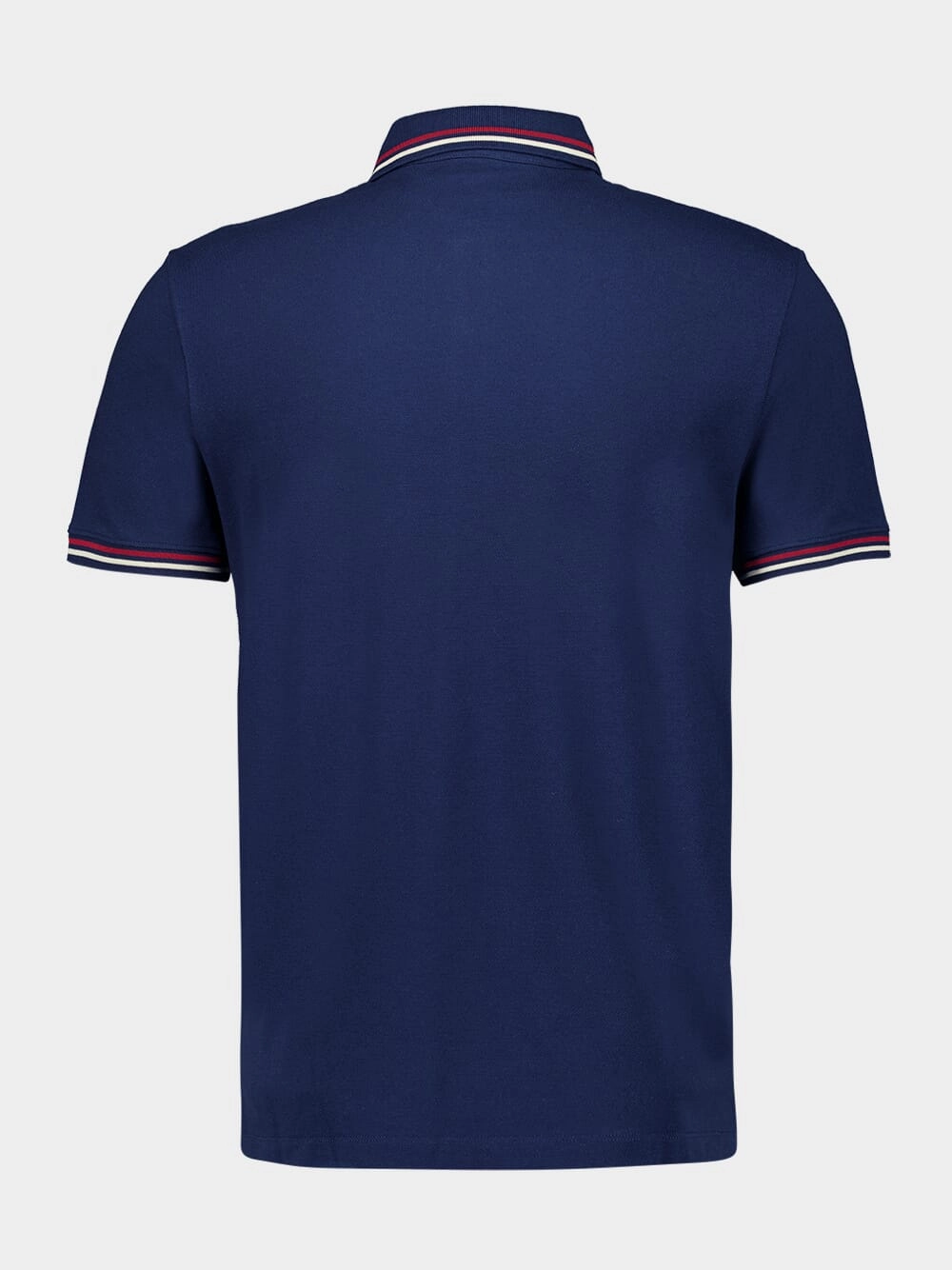 Navy Embroidered Dreamatic Cotton Polo Shirt
