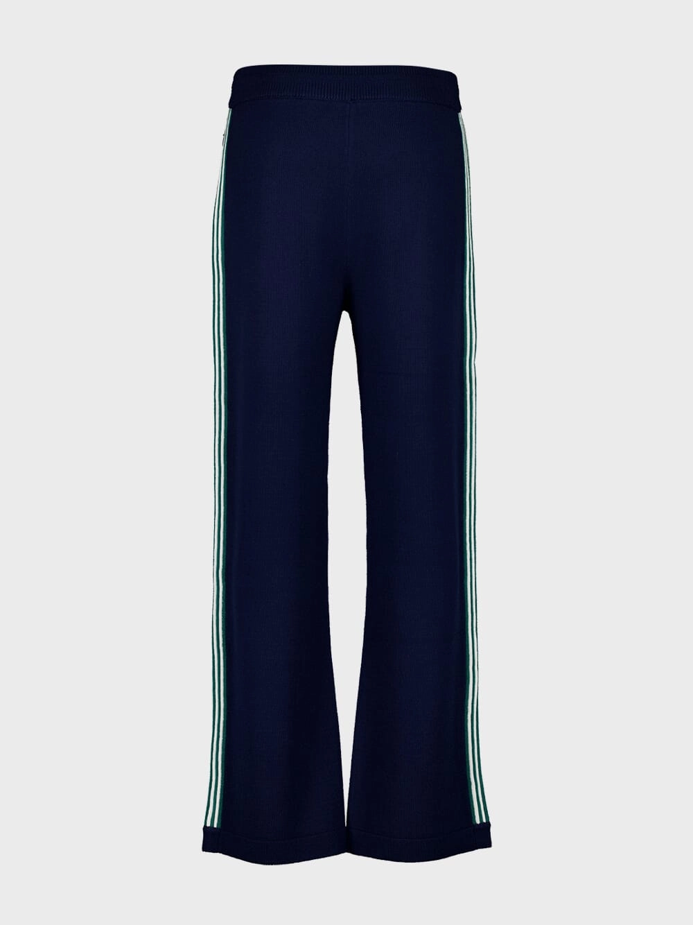 Navy Knit Tennis Trousers