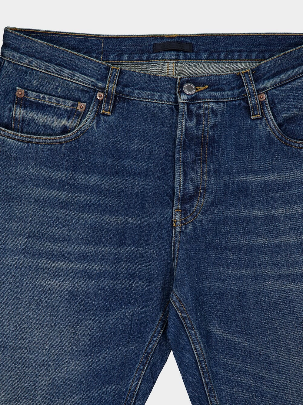 Navy Selvedge Slim Fit Jeans