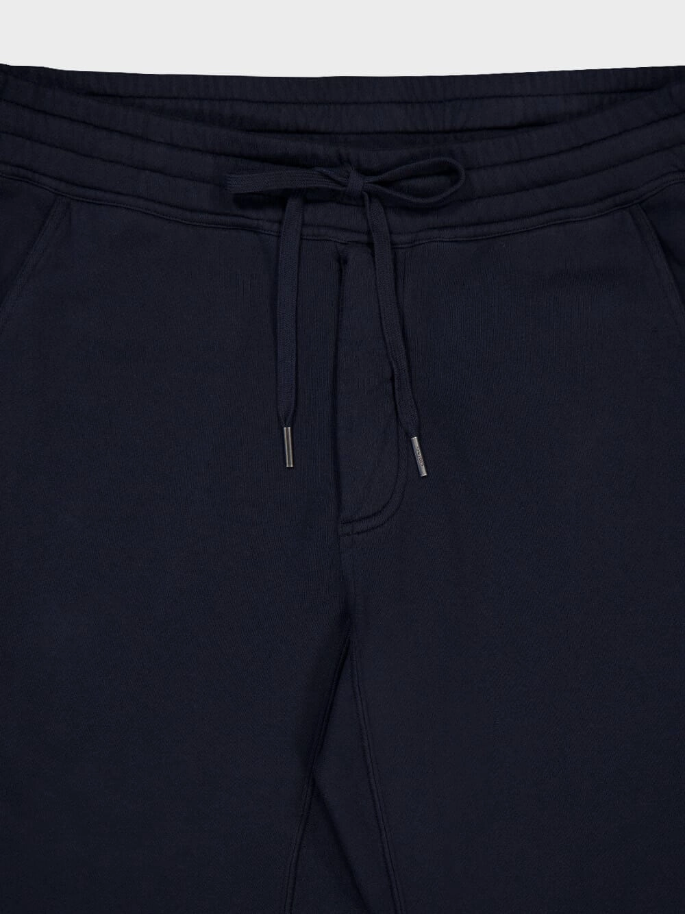 Navy Slim-Fit Cotton Track Pants
