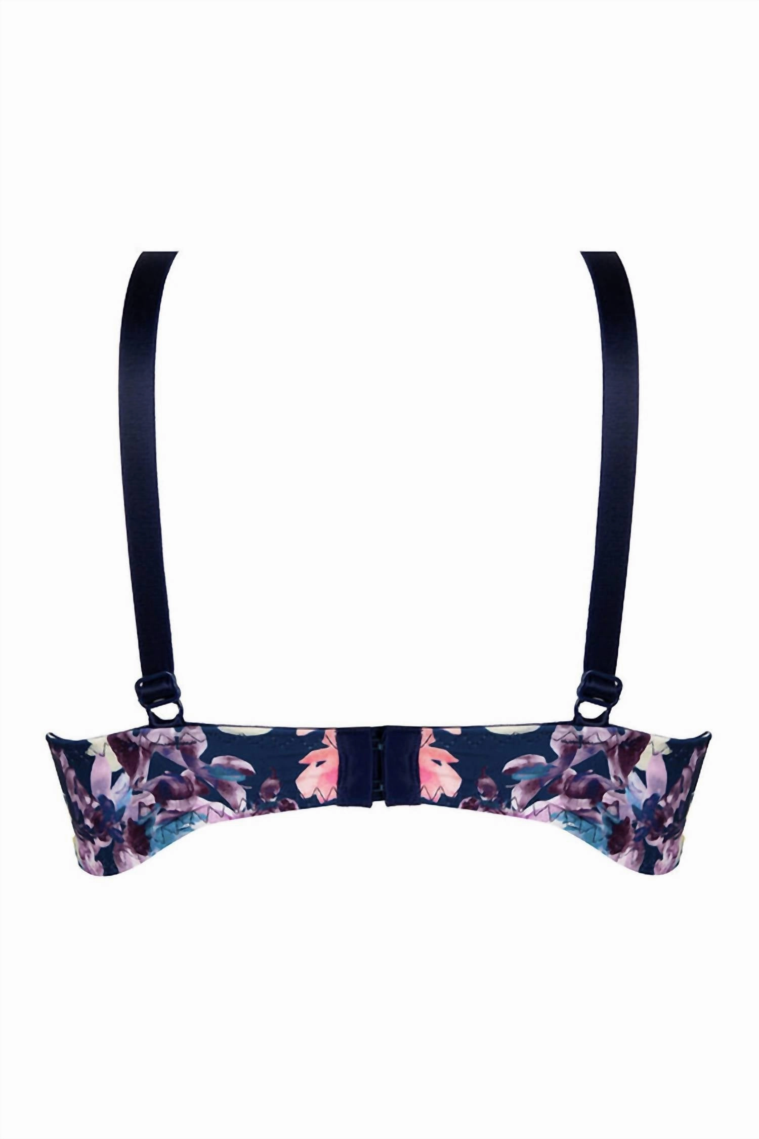 Non Wire Bra In Petales Aquarelle