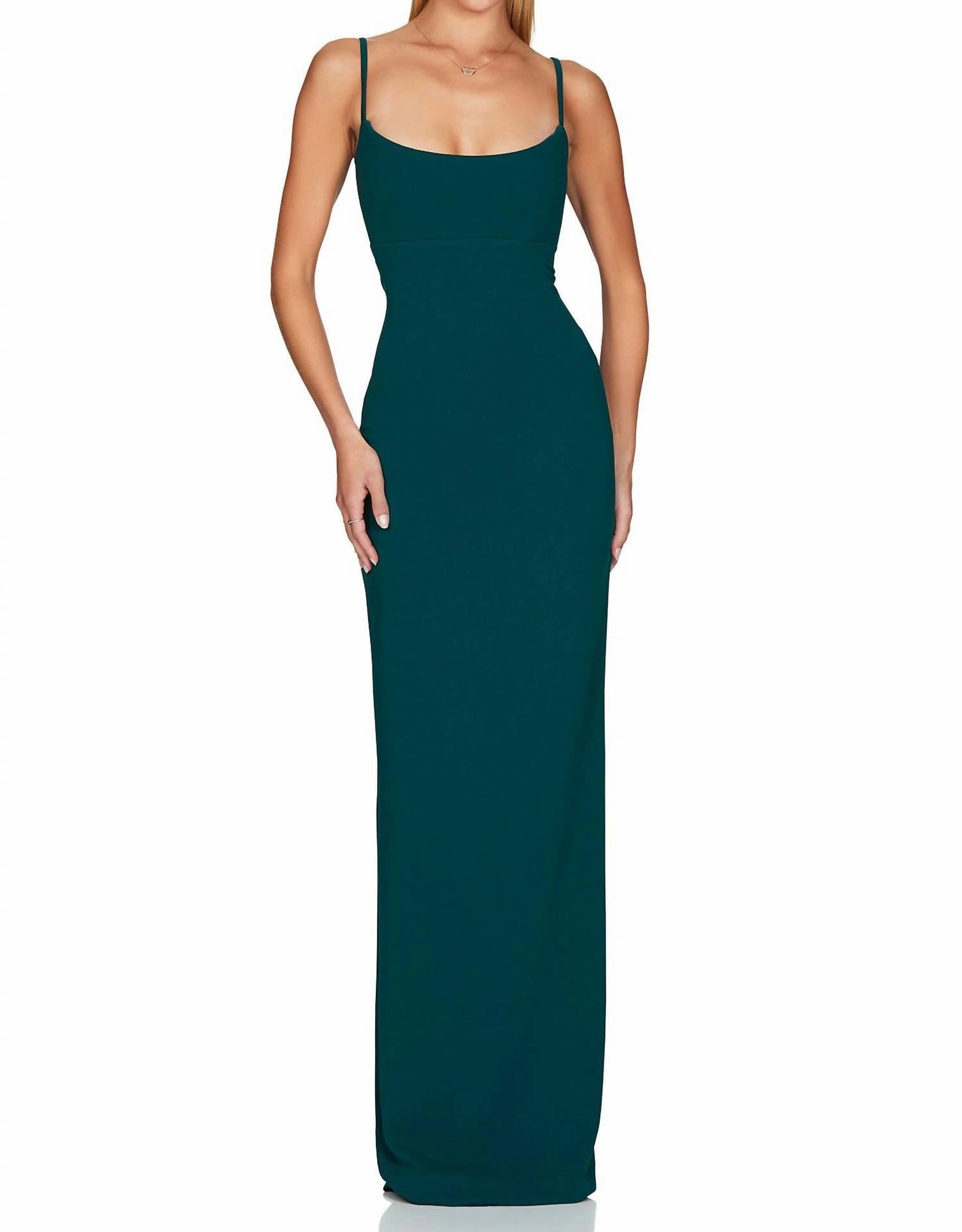 Nookie Bailey Gown In Teal