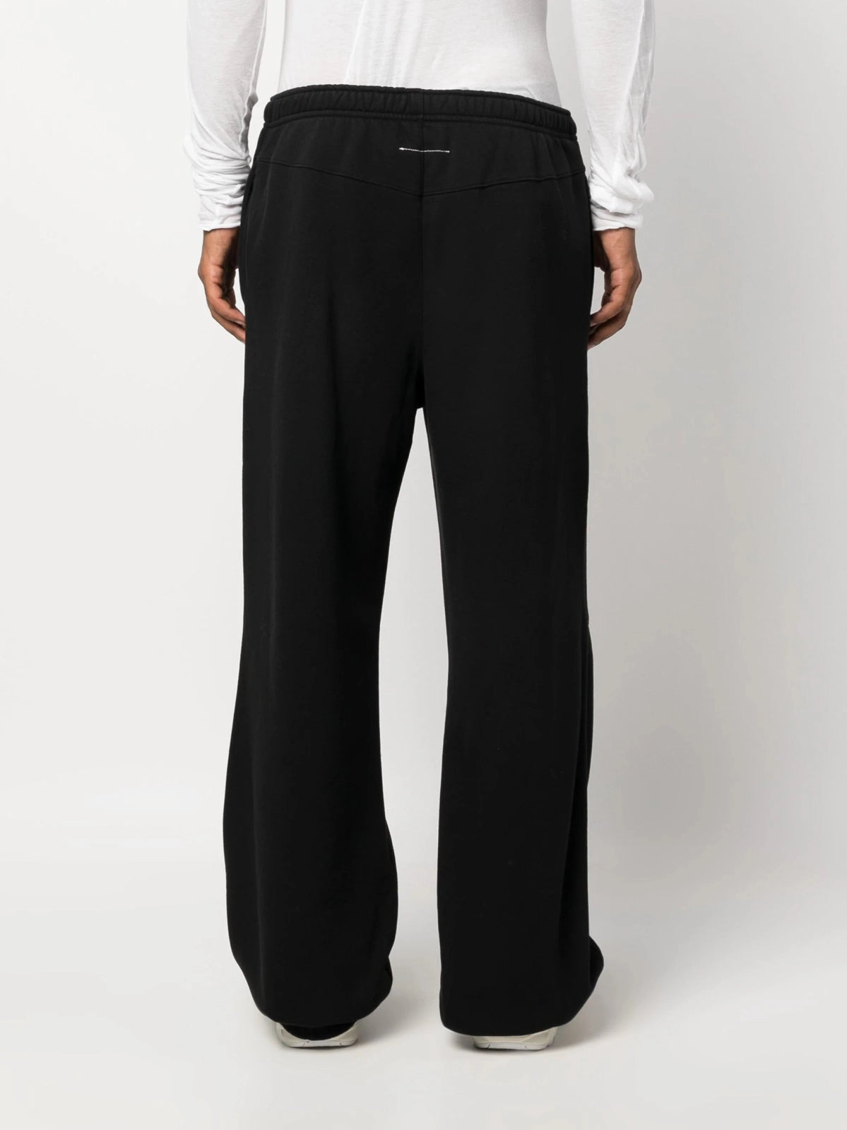 Numbers Motif Cotton Pants