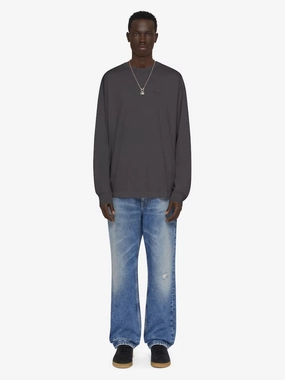 Ocean Blue Slim Fit Jeans in Washed Denim Bottoms Mens - cheap mens shorts online