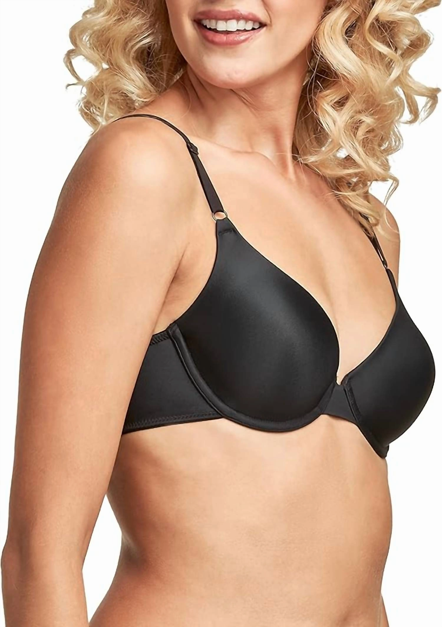 One Fab Fit T Shirt Shaping Underwire Bra In Black