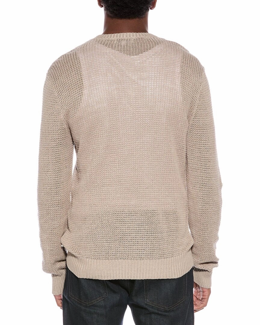 Onia Linen Henley Sweater