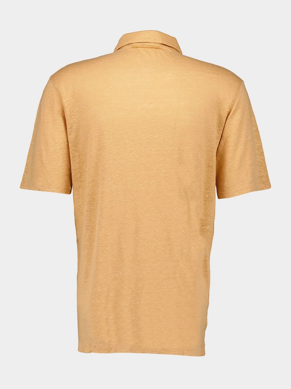 Orange Mello Linen Polo