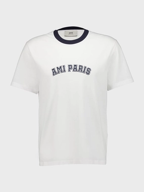 Organic Cotton Jersey Ami Paris T-shirt Tops Mens - flannel shirts