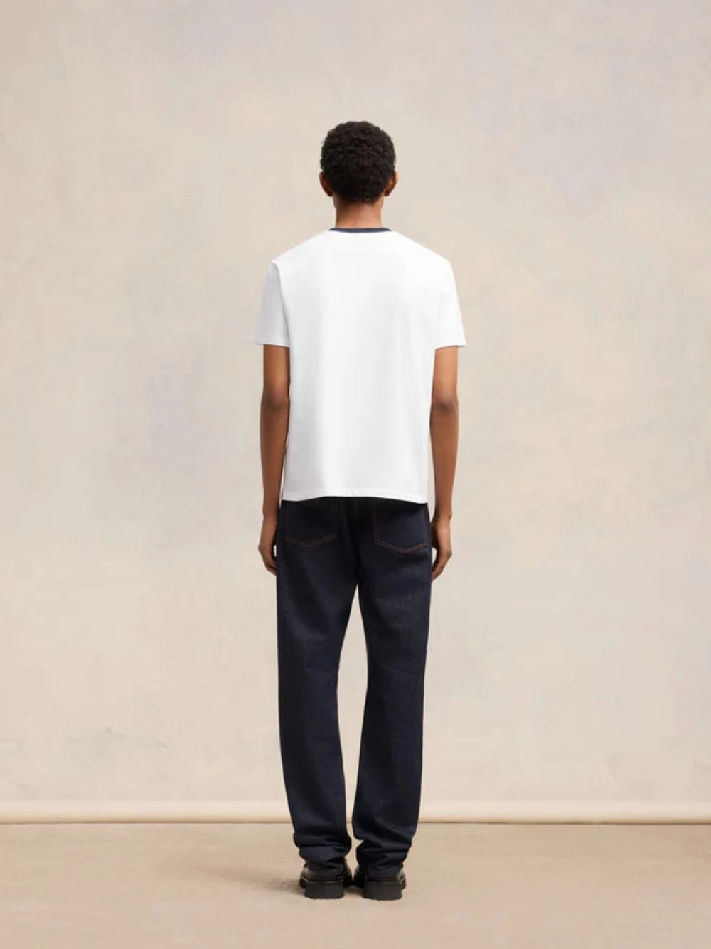 Organic Cotton Jersey Ami Paris T-shirt