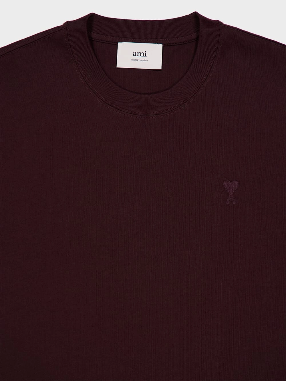 Organic Cotton T-Shirt in Eggplant
