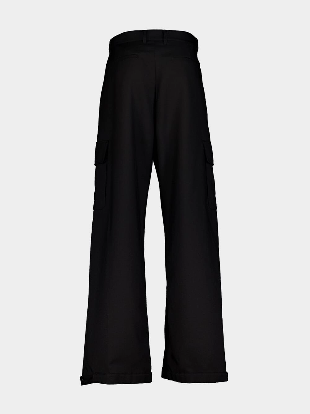 OW Drill Wide-Leg Cargo Pants