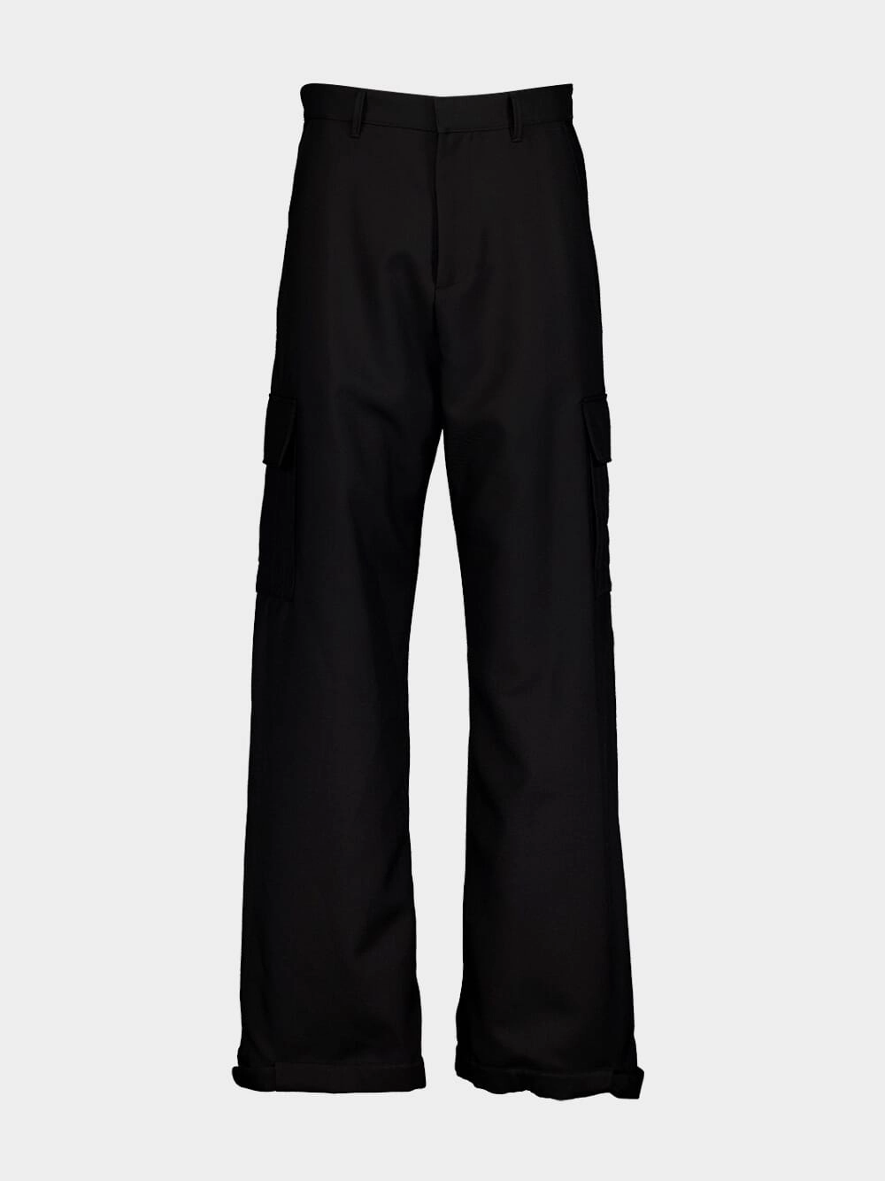 OW Drill Wide-Leg Cargo Pants Bottoms Mens - cheap mens shorts online