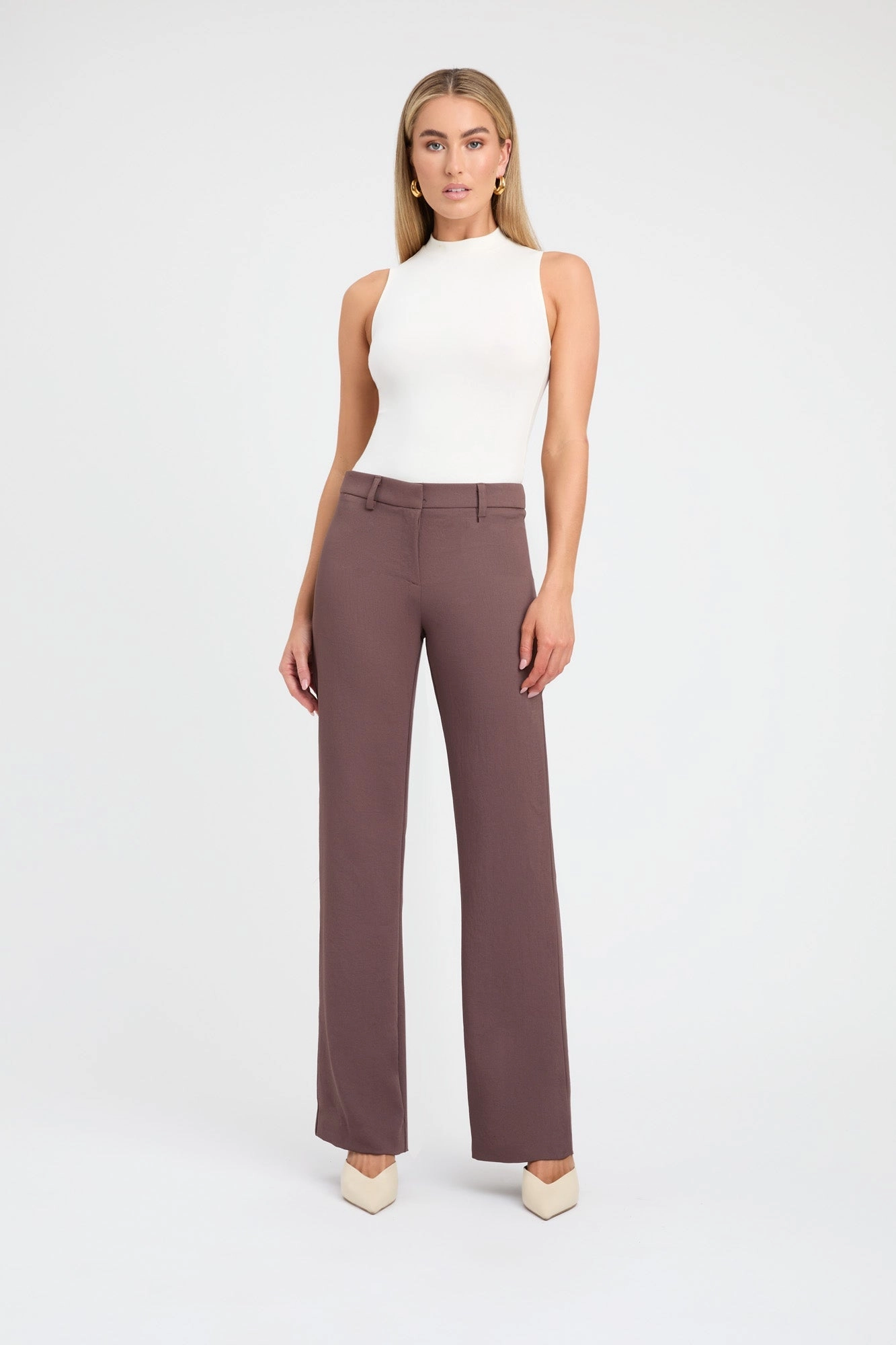 Oyster Suit Pant affordable womens bottoms sale