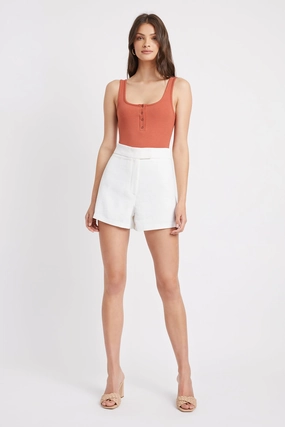 Oyster Tab Shorts womens chinos discount