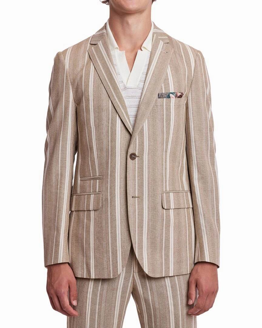 Paisley & Gray Dover Linen-Blend Jacket