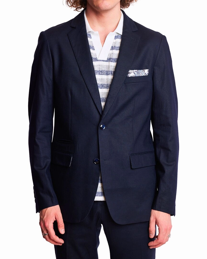 Paisley & Gray Dover Slim Fit Linen-Blend Jacket