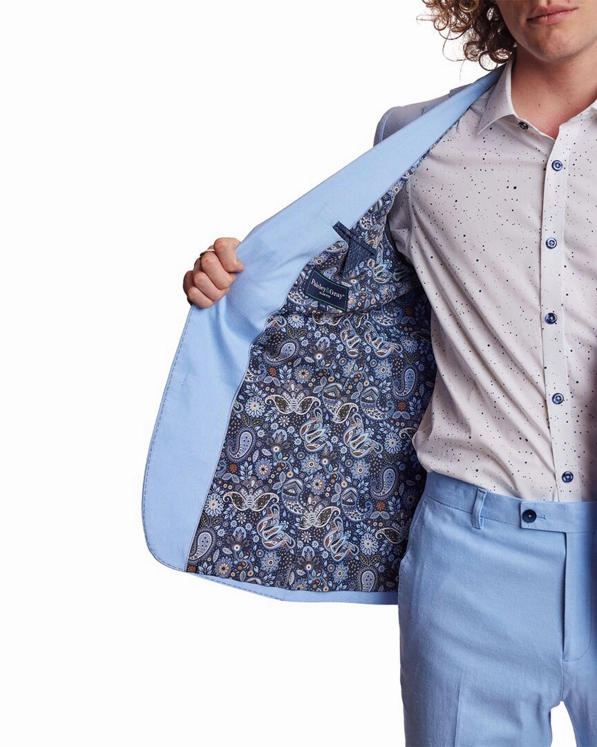 Paisley & Gray Dover Slim Fit Linen-Blend Jacket