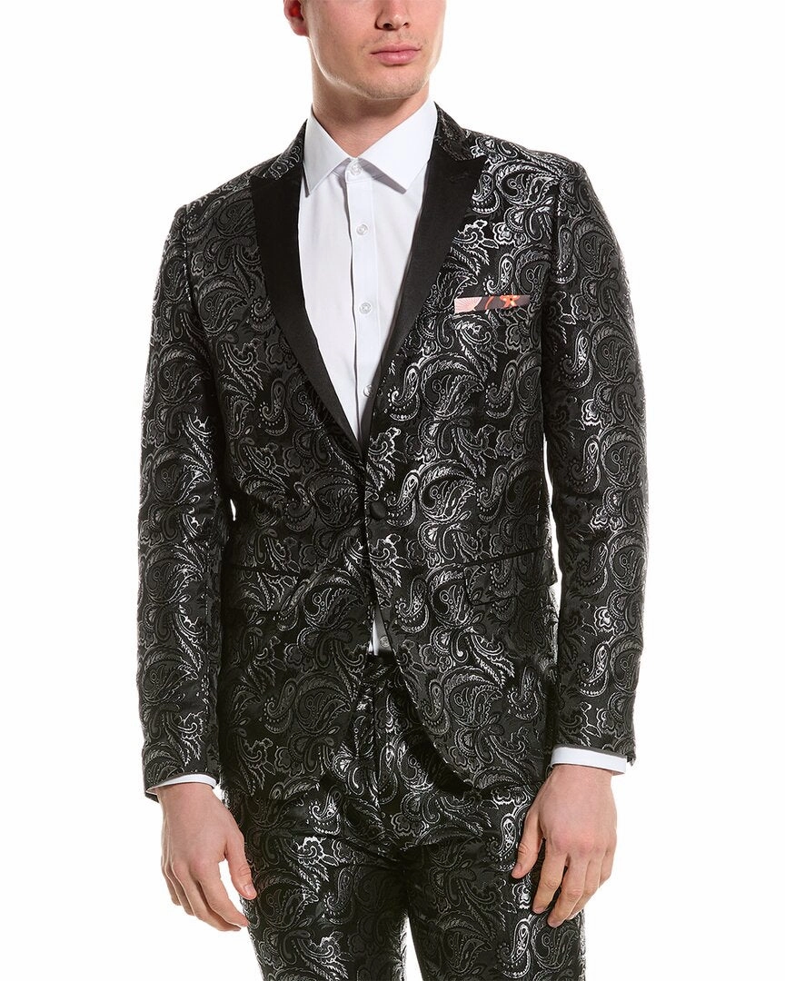 Paisley & Gray Grosvenor Slim Peak Tuxedo Jacket