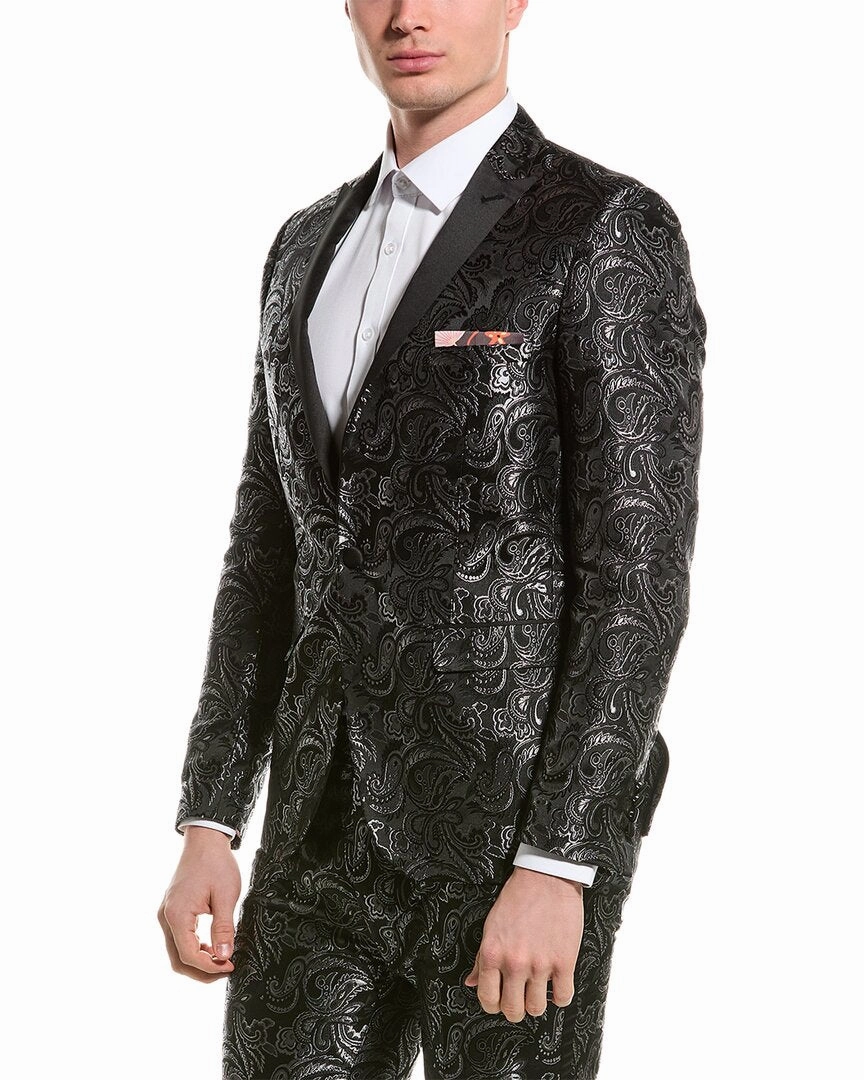 Paisley & Gray Grosvenor Slim Peak Tuxedo Jacket