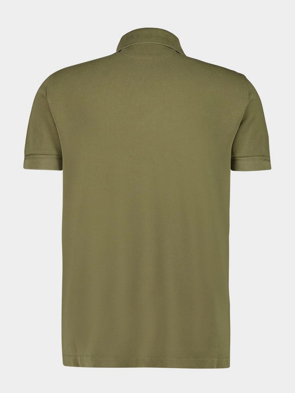 Pale Army Green Lyocell Polo Shirt