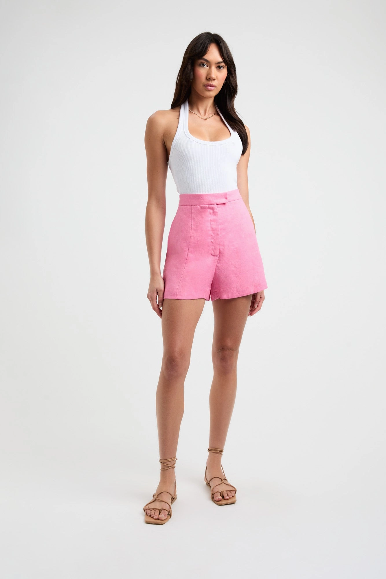 Palm Tailored Shorts womens chinos discount