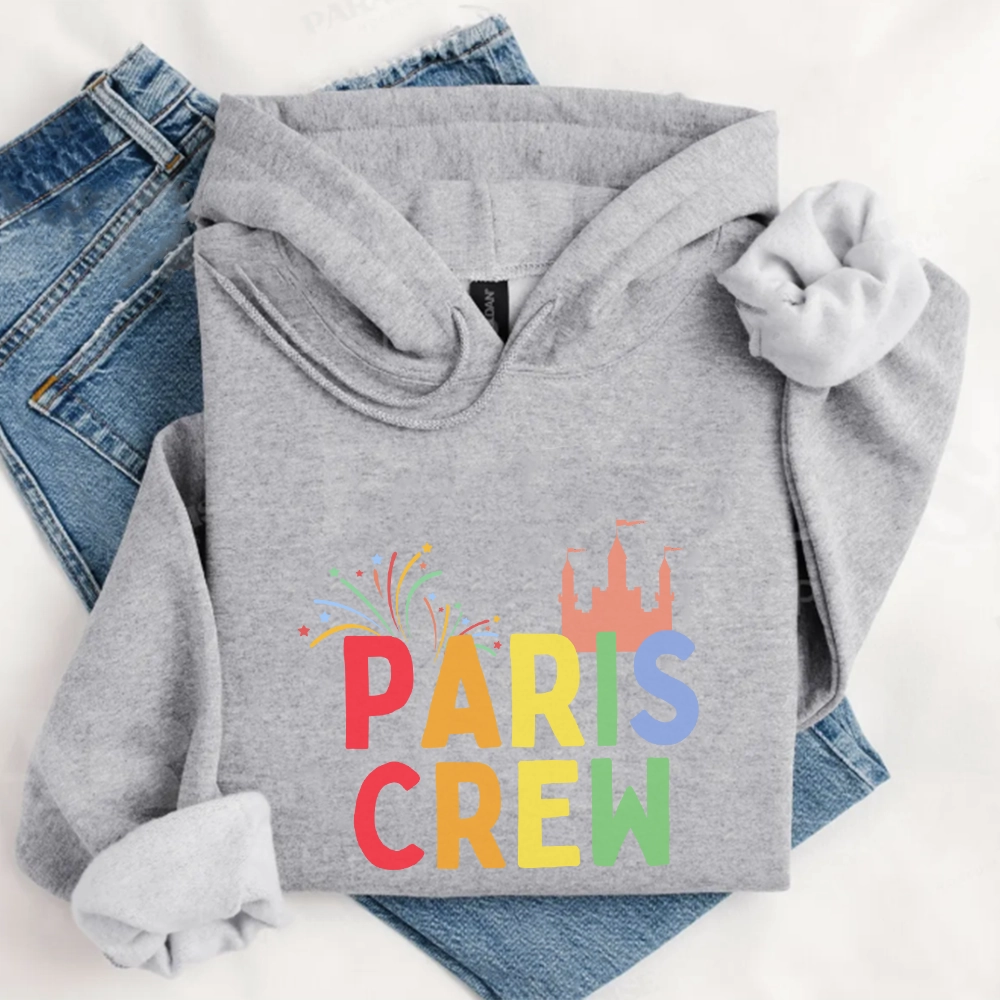 Paris Crew Family Matching Hoodies
