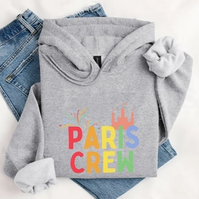 Paris Crew Family Matching Hoodies Holiday Collection - holiday outfits clearance