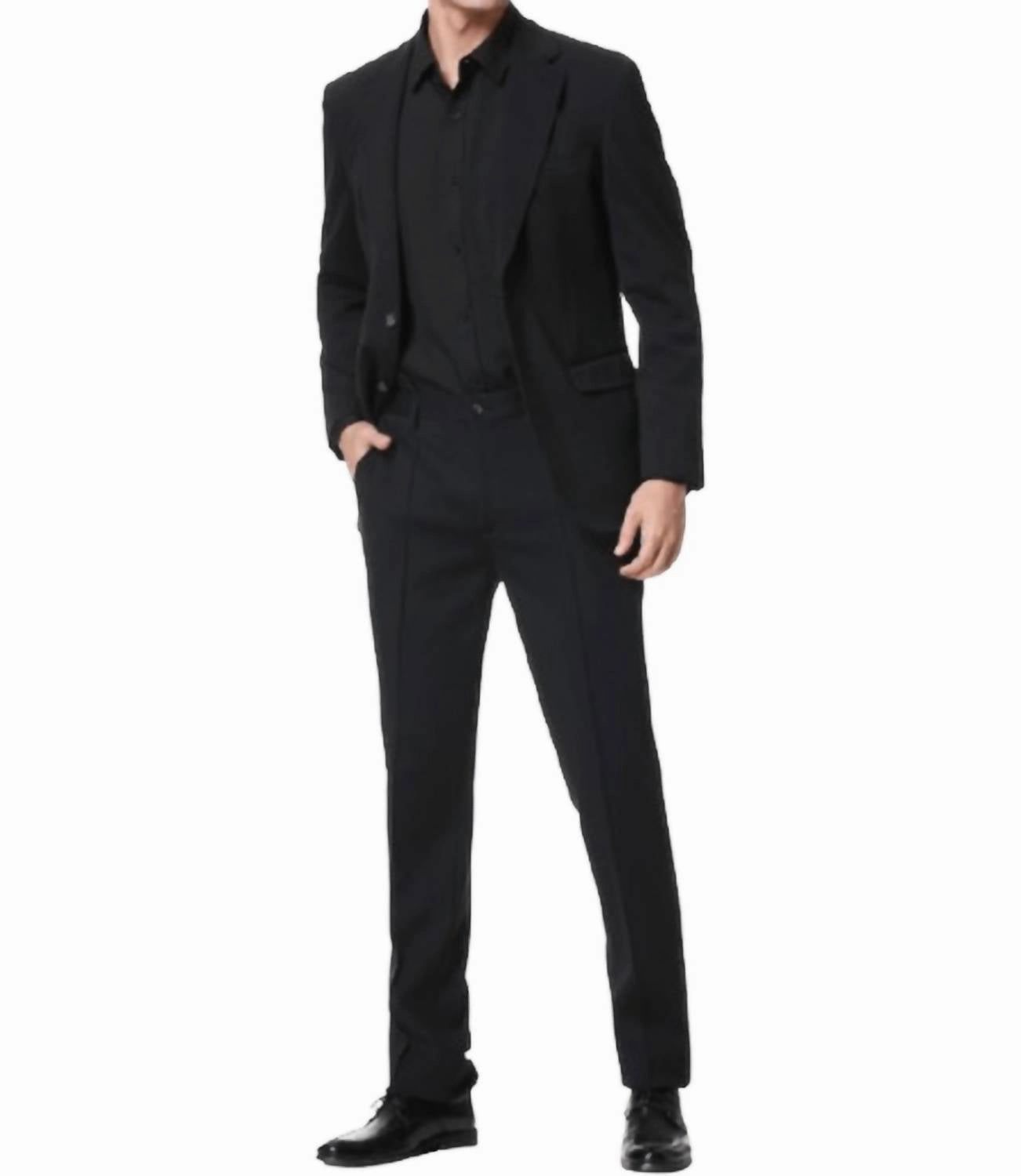 Paris X-Tech Stretch Jacket In Black