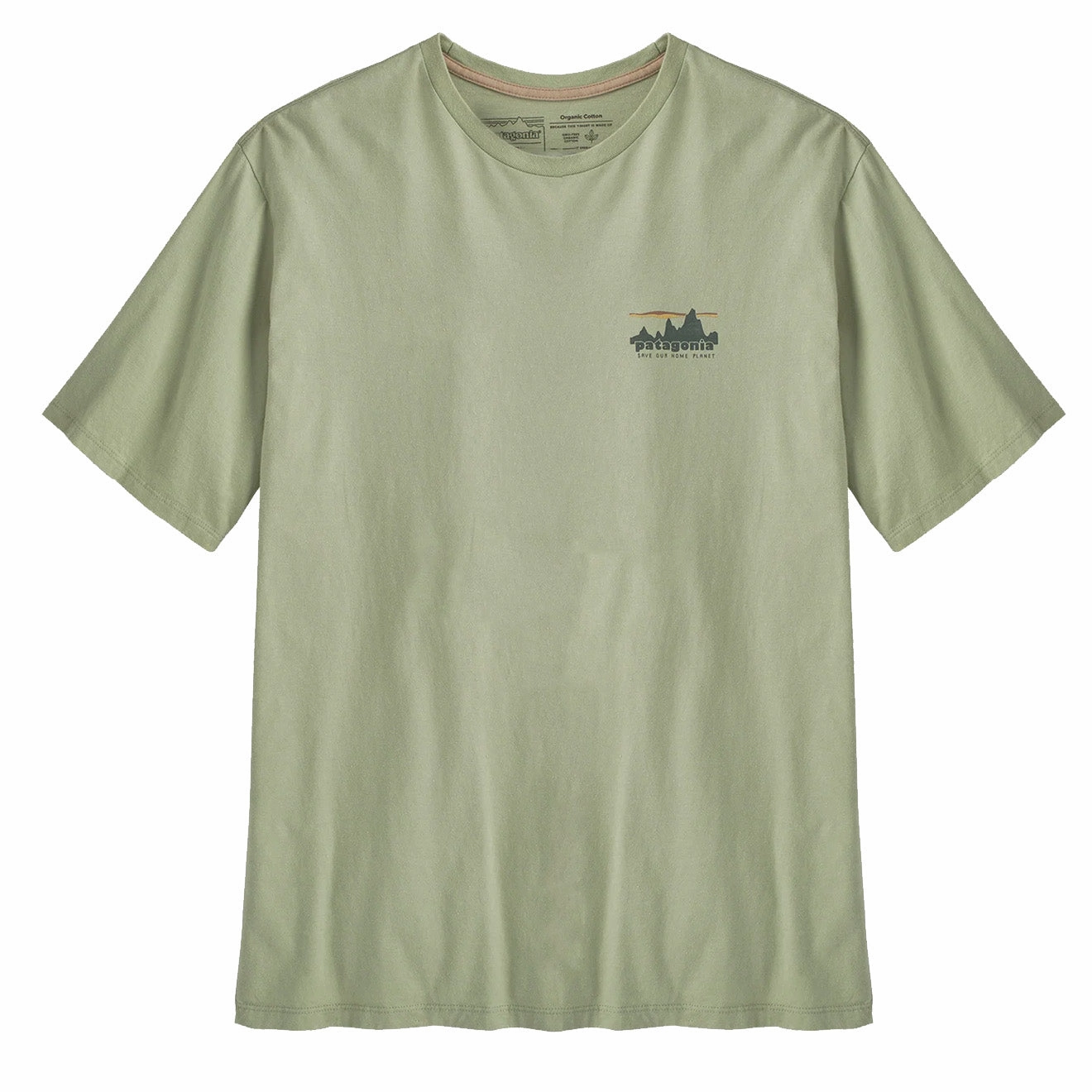 Patagonia 73 Skyline Organic T-Shirt Salvia Green henley shirts online